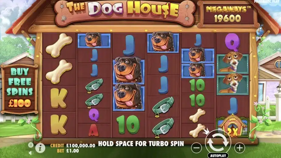 ลองเล่นสล็อต The Dog House